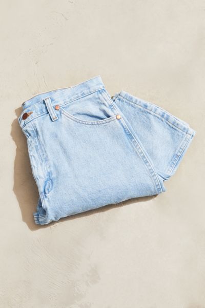 wrangler bleach wash jeans