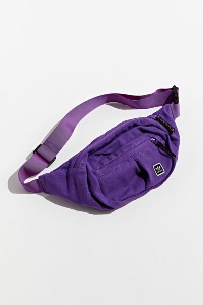 purple adidas fanny pack