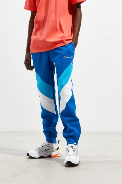 champion color block pants