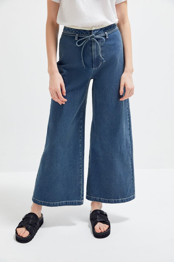 BDG Keiko Belted Wide Leg Jean | Urban Outfitters