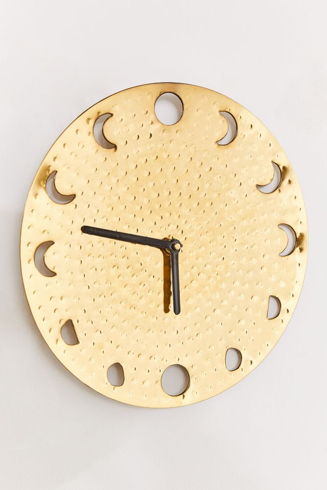 Moon Phase Wall Clock Urban Outfitters