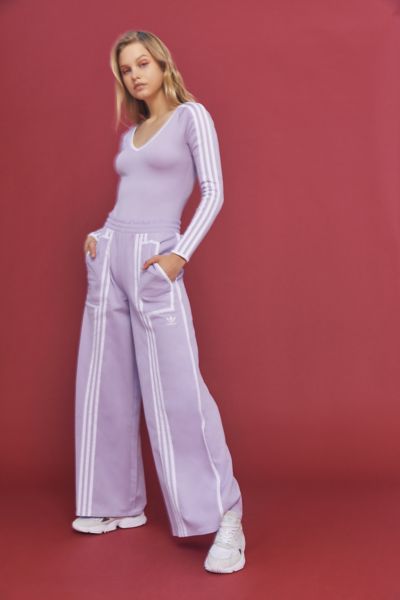 adidas uo exclusive flare track pant