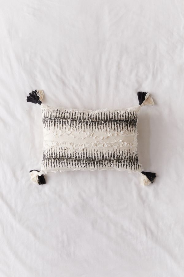 Charly Printed Eyelash Throw Pillow Urban Outfitters