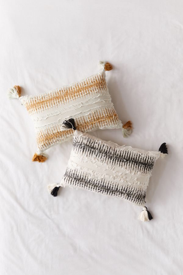 Charly Printed Eyelash Throw Pillow Urban Outfitters