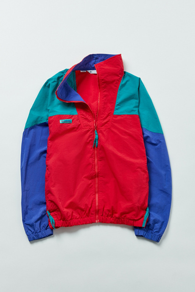 vintage columbia windbreaker