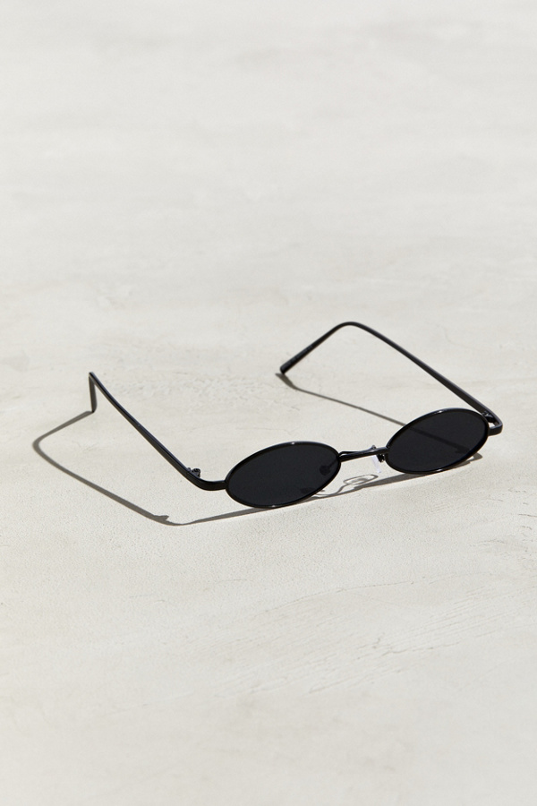 Narrow Mini Wire Oval Sunglasses Urban Outfitters Canada
