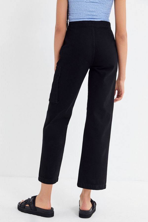 BDG Amelia Zip-Front Cropped Jean | Urban Outfitters