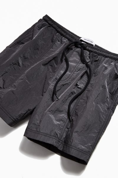 UO Lucien Shine Nylon Short | Urban Outfitters