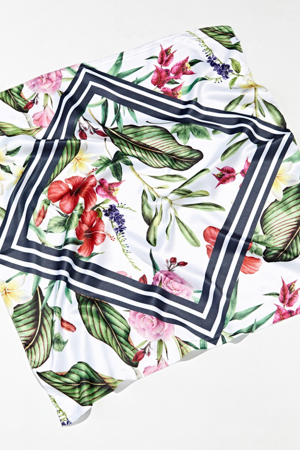 Luxe Floral Bandana Urban Outfitters
