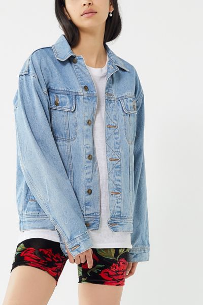 wrangler oversized denim jacket