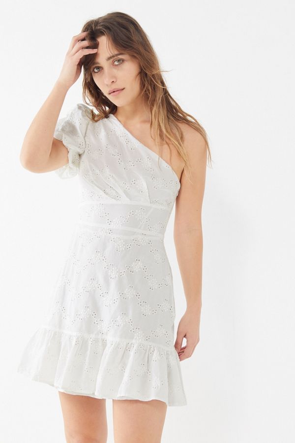 Claire One Shoulder Mini Dress