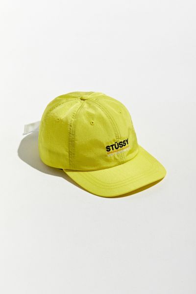 yellow stussy hat