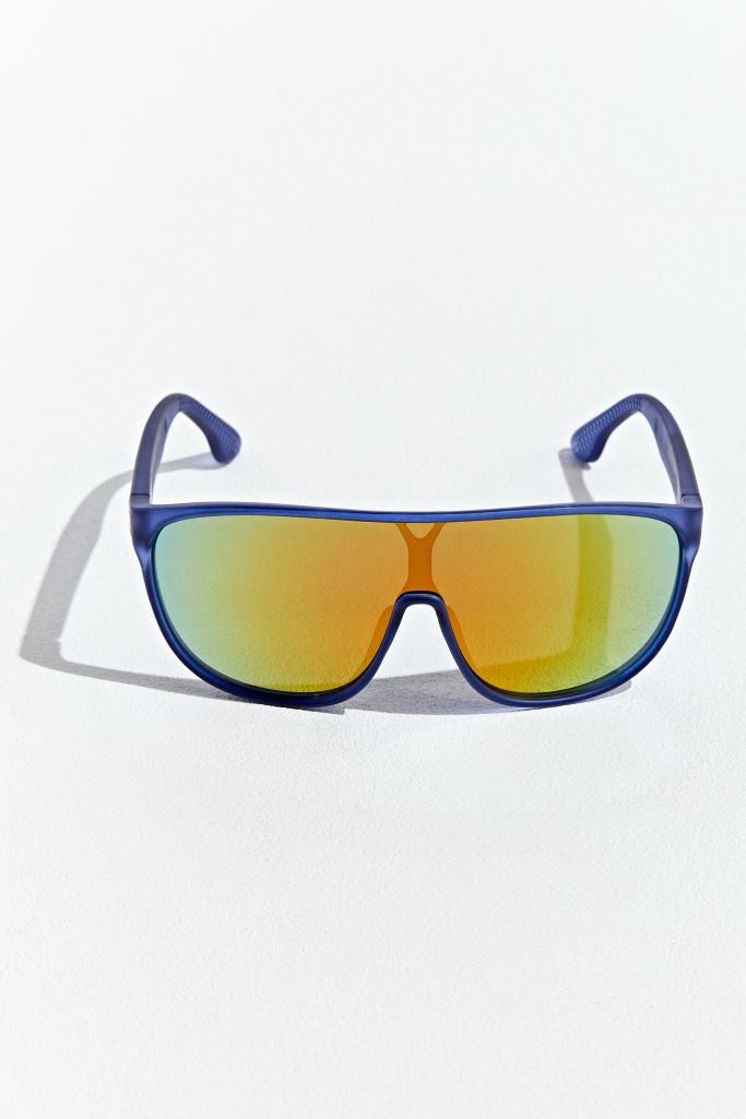 Sport Visor Round Sunglasses Urban Outfitters