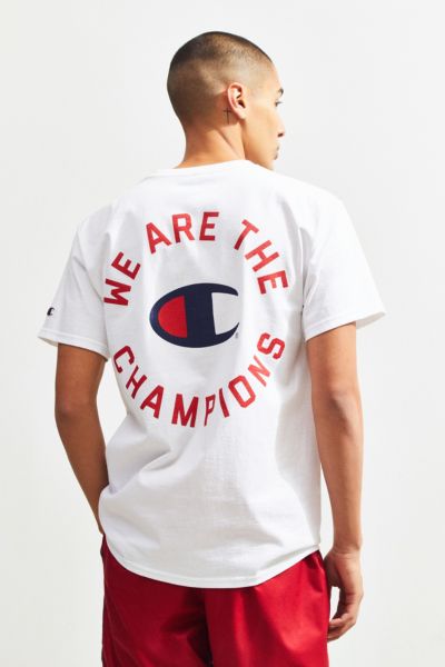champion we are the champions sweatshirt