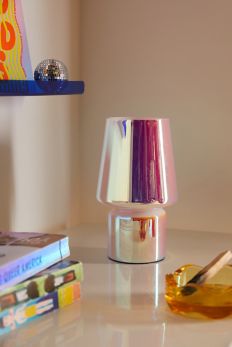 Slide View: 2: Little Glass Table Lamp