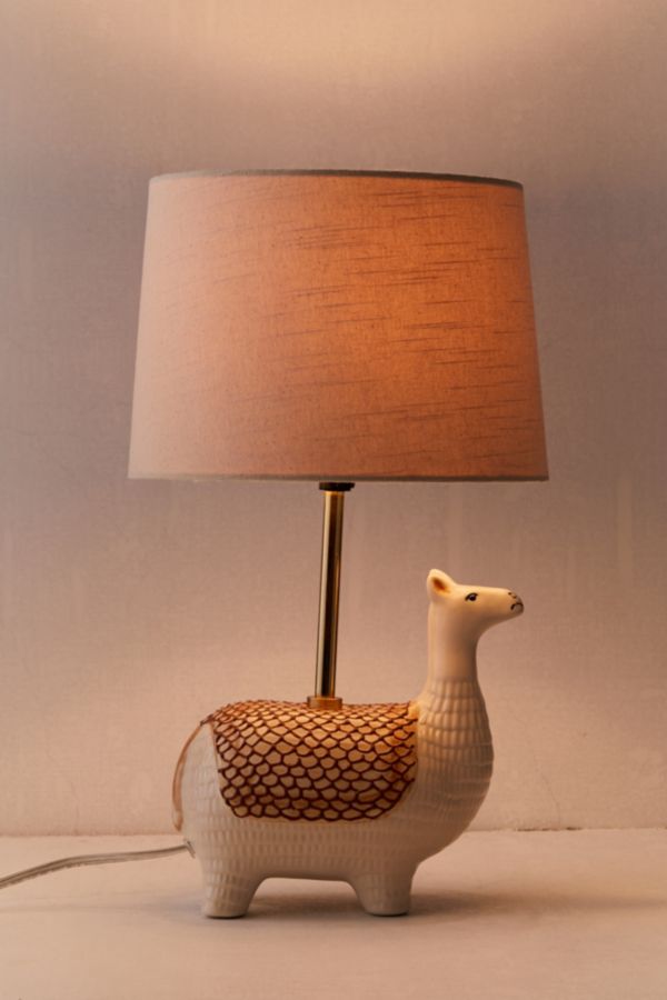 Llama Ceramic Table Lamp | Urban Outfitters