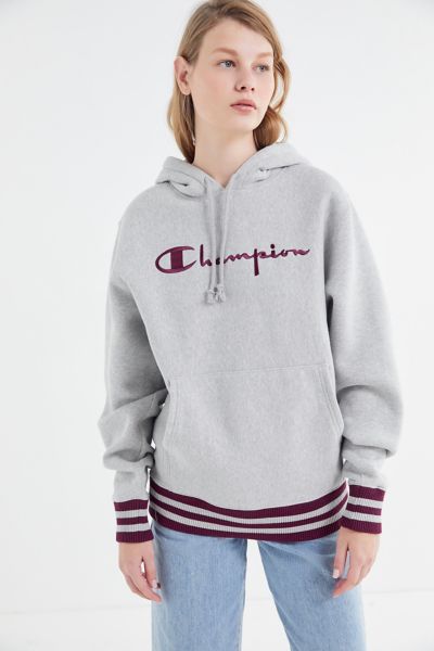 champion sports trim crew neck sweatshirt