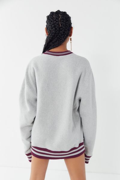 champion sports trim crew neck sweatshirt