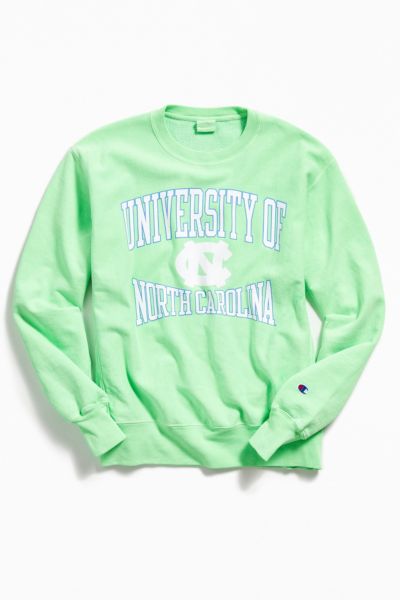 neon green champion sweatshirt