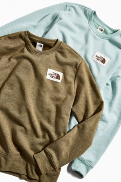 the north face heritage crew sweatshirt