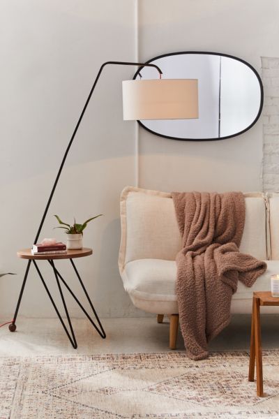 tripod lamp with shelf