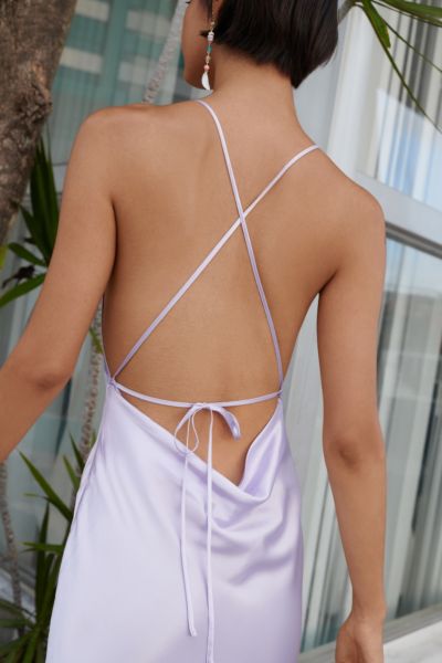 back slip dress