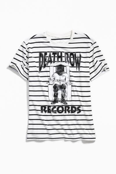 Death Row Records Striped Tee - .99