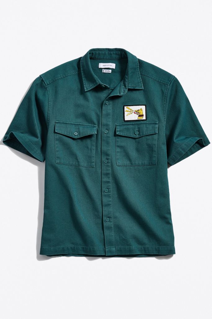 dri fit button down work shirts