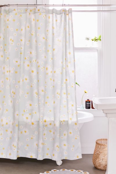 daisy shower curtain