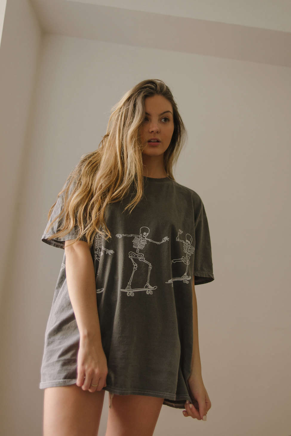 Project Social T Skateboard Skeletons Tee | Urban Outfitters