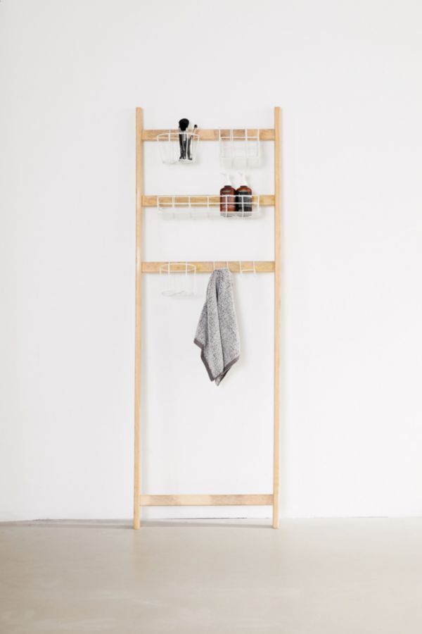 Devon Bath Leaning Storage Rack Urban Outfitters