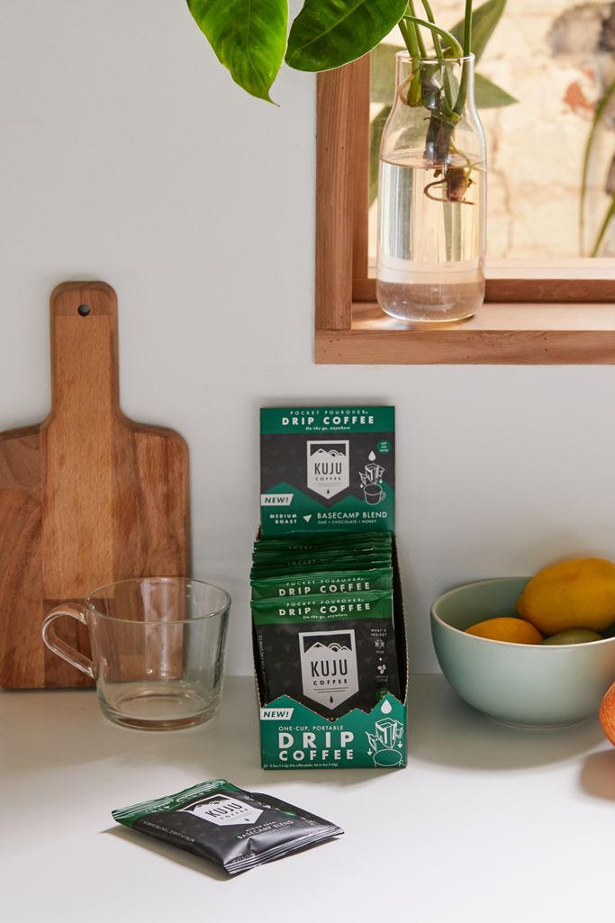 Kuju Coffee OneCup Pocket Pourover Basecamp Blend Drip Coffee 10Pack Urban Outfitters