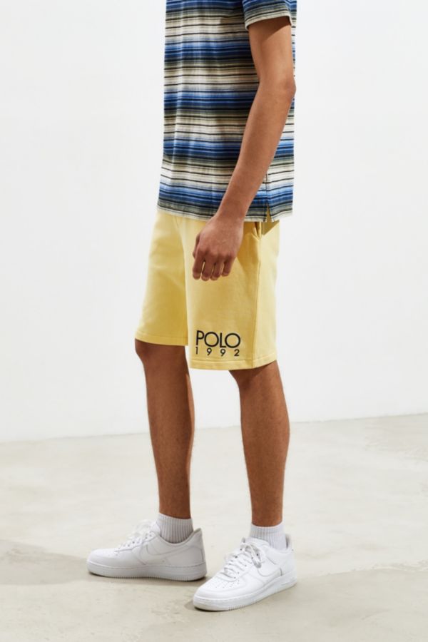 polo 1992 fleece shorts