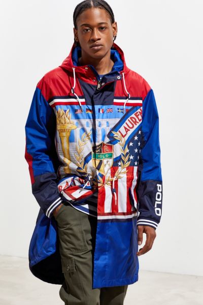 polo crest windbreaker