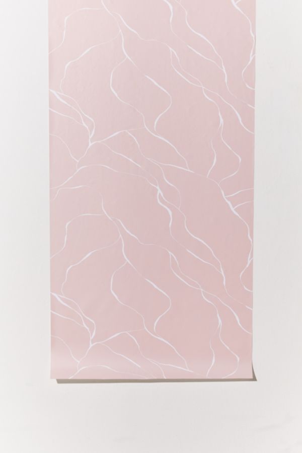 Slide View: 2: Pink Current Removable Wallpaper