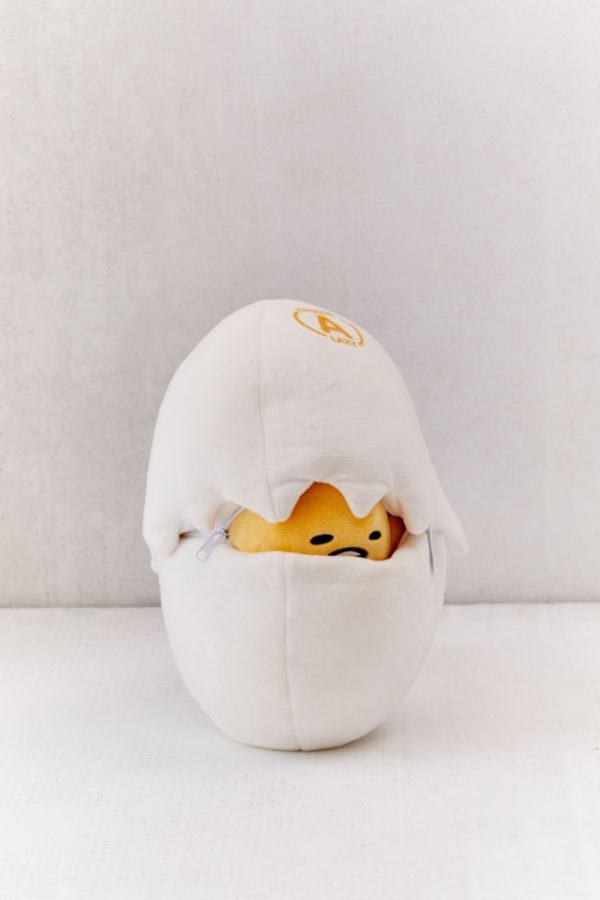 gudetama sitting egg plush