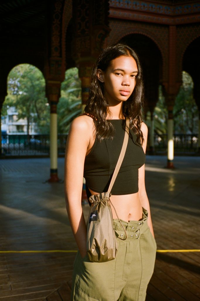 BAGSINPROGRESS Mini Drawstring Bucket Bag Urban Outfitters Canada