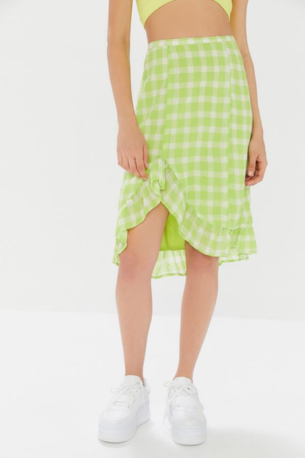 Paige Crinkle Ruffle Skirt