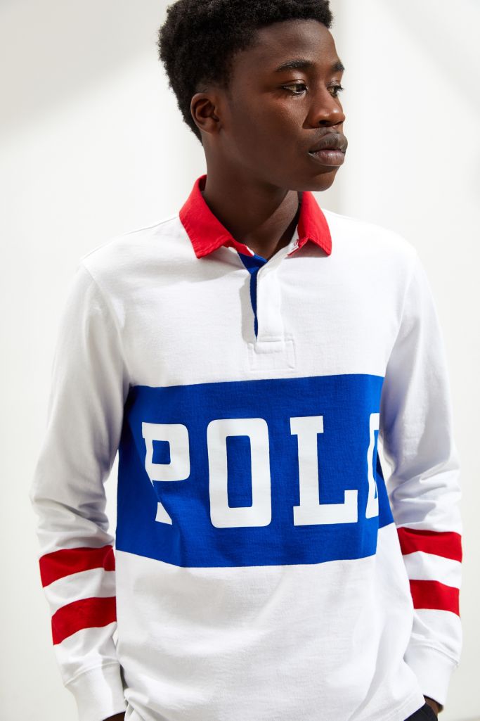 Polo Ralph Lauren Track Rugby Shirt | Urban Outfitters