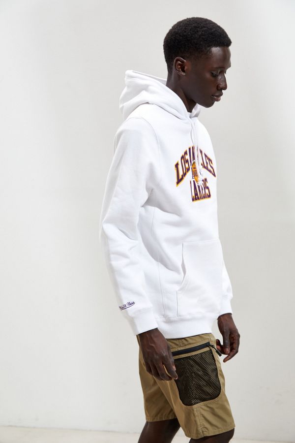 Mitchell & Ness Los Angeles Lakers Hoodie Sweatshirt Urban Outfitters