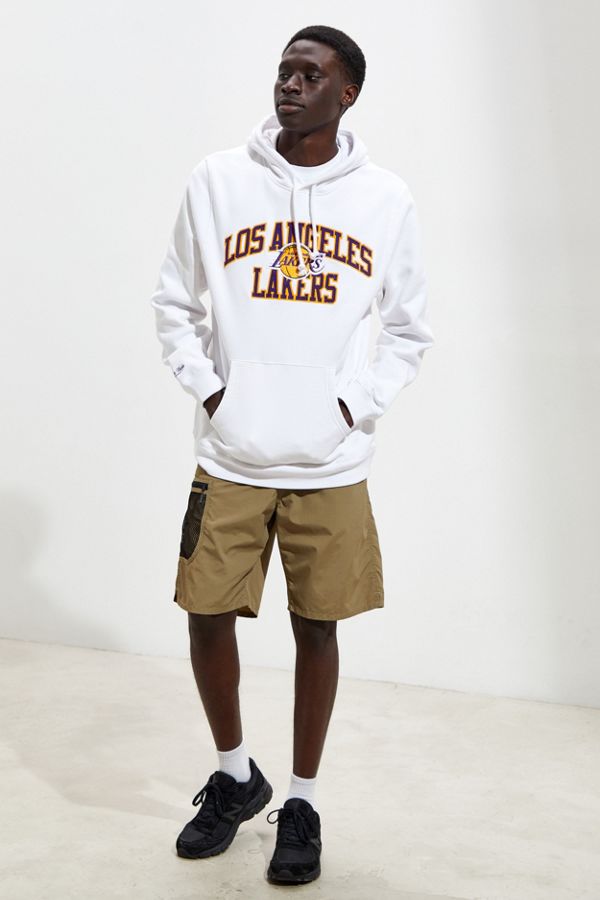 Mitchell & Ness Los Angeles Lakers Hoodie Sweatshirt Urban Outfitters
