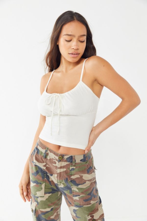 Truly Madly Deeply Tie Front Cami Urban Outfitters 9887