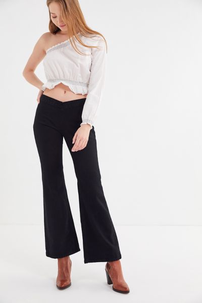 bdg black flare jeans