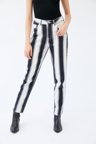 jean with white stripe