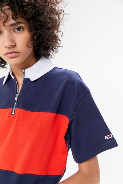 tommy hilfiger lace polo shirt