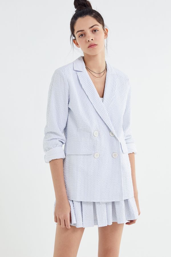 UO Love Match Striped Blazer