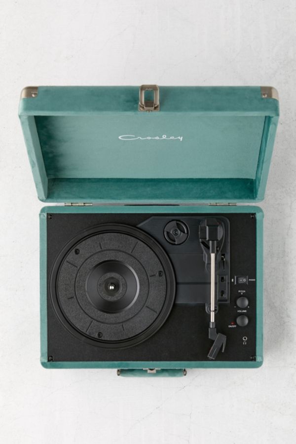 Crosley UO Exclusive Quiet Jungle Velvet Cruiser Bluetooth Record