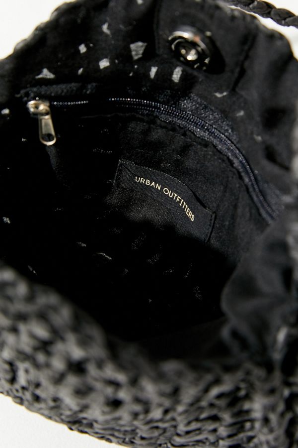 Soft Straw Circle Crossbody Bag Urban Outfitters