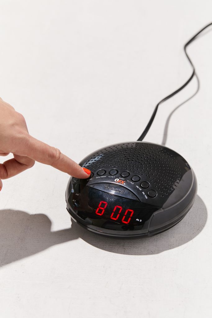 QFX Alarm Clock Radio Urban Outfitters