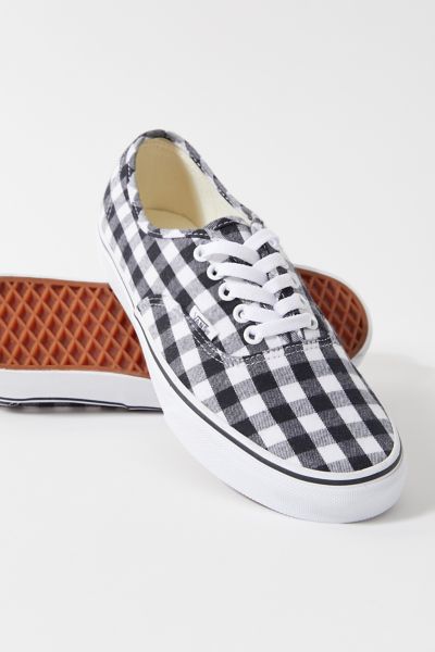 vans gingham check